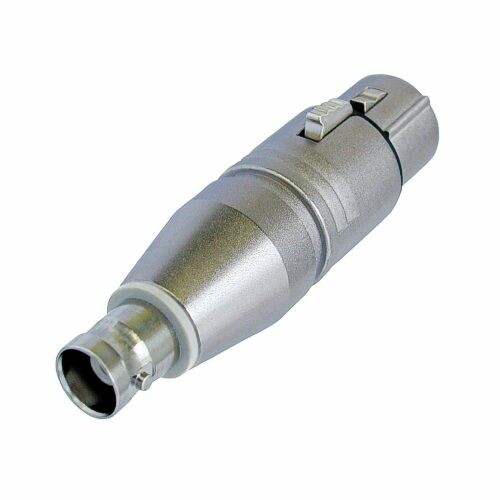 Neutrik NA2FBNC adapteri XLR-3F / BNC-F