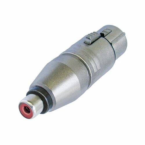 Neutrik NA2FPMF adapteri XLR-3F/ RCA-F