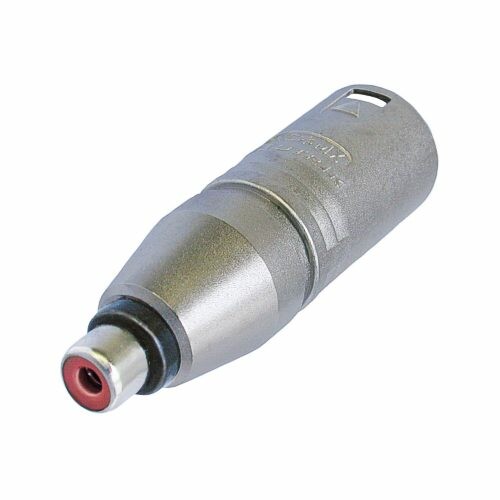 Neutrik NA2MPMF adapteri XLR-3M / RCA-F