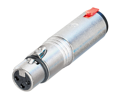 Neutrik NA3FJ adapteri XLR-3F / 6,3mm jakki