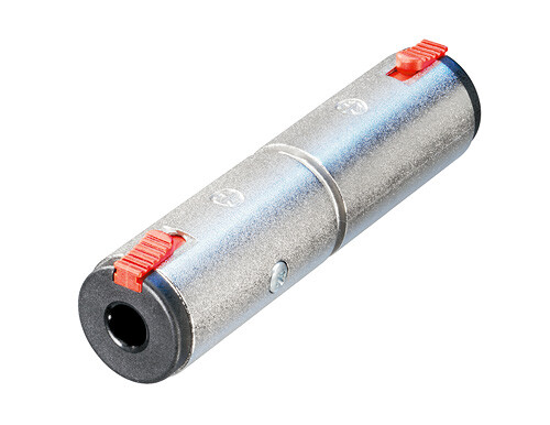 Neutrik NA3JJ adapteri 6,3mm jakki / jakki