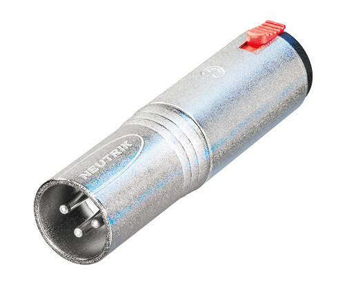 Neutrik NA3MJ adapteri XLR-3M / 6,3mm jakki
