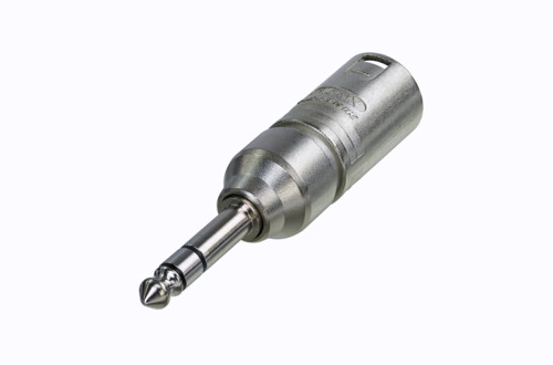 Neutrik NA3MP adapteri XLR-3M / 6,3mm plugi