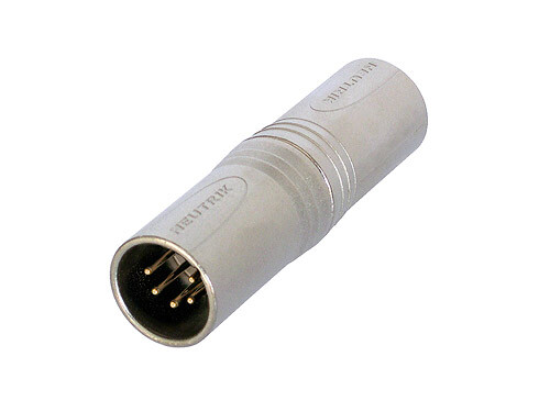 Neutrik NA5MM DMX-adapteri XLR-5M / XLR-5M