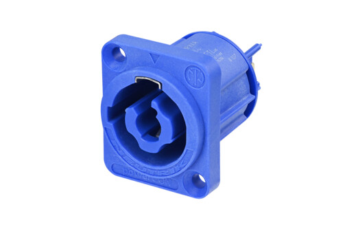 Neutrik NAC3MPXXA powerCON IN blue connector