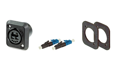 Neutrik opticalCON DUO SFP-LC liitinadapteri, SM PC