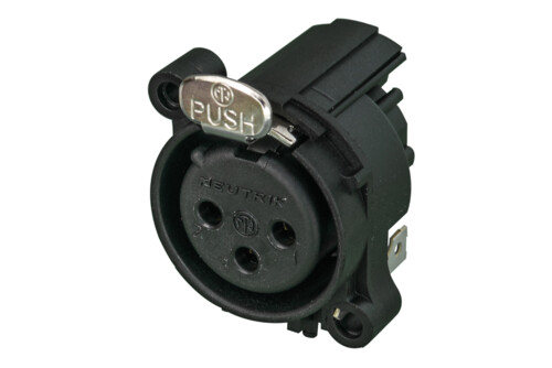 Neutrik NC3FAAH2 XLR-runkonaaras piirikortille