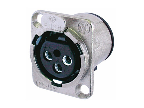Neutrik NC3FD-V XLR-runkonaaras PCB:lle
