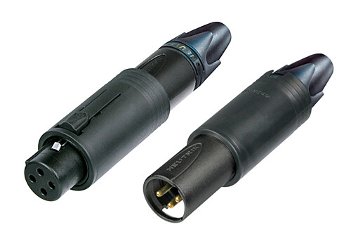 Neutrik NC3FM-C-B convertCON XLR-johtoliitin