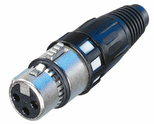 Neutrik NC3FXCC XLR-johtonaaras, RF-suojaus