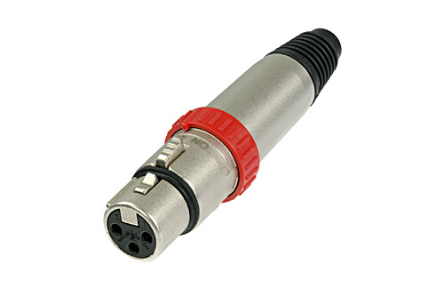 Neutrik NC3FXS XLR-johtonaaras kytkimellä
