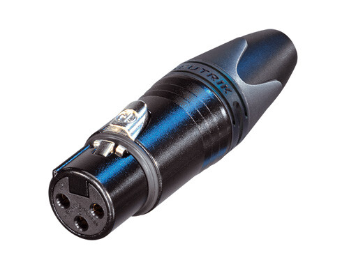 Neutrik NC3FXX-B XLR-johtonaaras