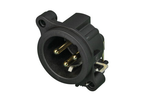Neutrik NC3MAH XLR-runkouros piirikortille