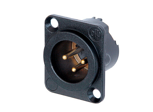 Neutrik NC3MD-LX-B XLR-runkouros