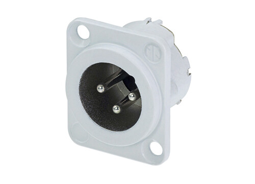 Neutrik NC3MD-LX-WT XLR-runkouros