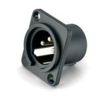 Neutrik NC3MPP XLR-runkouros, muovirunko