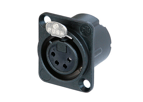 Neutrik NC4FD-LX-BAG XLR-runkonaaras