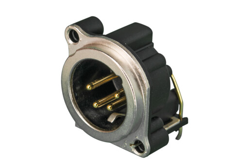 Neutrik NC4MBH XLR-runkouros piirikortille