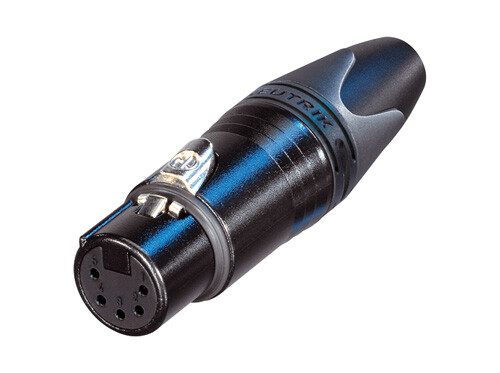 Neutrik NC5FXX-B XLR-johtonaaras