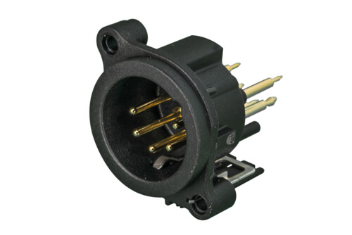 Neutrik NC5MAV XLR-runkouros piirikortille