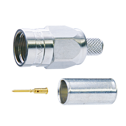 [FP-C4F] Canare 75 ohm F Crimp Plug for L-4CFB cable