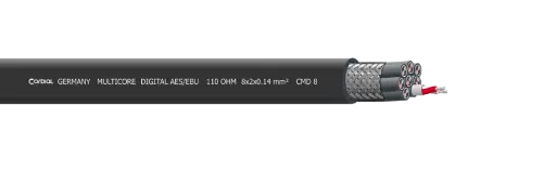 [CMD8] Cordial DIGITAL 8x2x0,14 mm², Ø12,0 mm