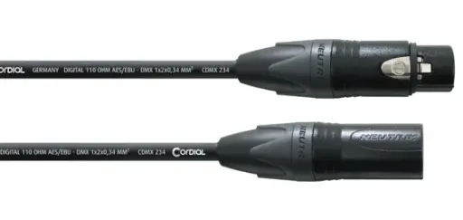 [CPD0,15FM3-5] Cordial CPD FM 3-5 XLR 3F / 5M DMX-adapterikaapeli 15 cm
