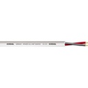 [CLS225WHITE] Cordial HIGHFLEX VALKOINEN 2x2,5mm², Ø8,0mm