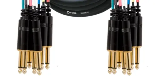 [CML8-0PP3C] Cordial 6,3 mm/6,3 mm monoviuhka 8-kanavainen, 3 m