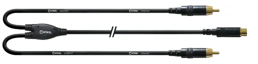 [CFY0,3ECC] Cordial CFY0.3ECC RCA-naaras/2 x RCA-uros Y-kaapeli 30 cm