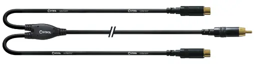 [CFY0,3CEE] Cordial CFY0.3CEE RCA-uros/2 x RCA-naaras Y-kaapeli 30 cm