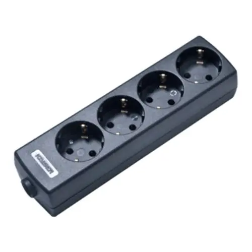 [1048SW] Kaiser Jakorasia, 4-os. 45°, ilman johtoa, musta