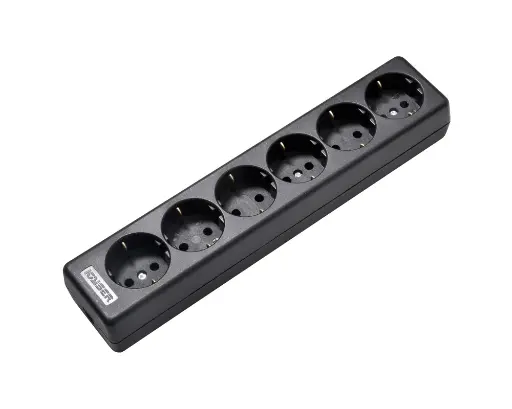 [1060SW] Kaiser Jakorasia, 6-os. 90°, ilman johtoa, musta