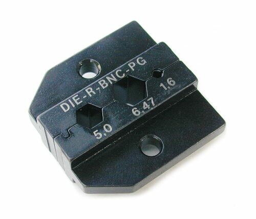 [DIE-R-BNC-PG] Neutrik leuat HX-R-BNC pihtiin (HEX 6,47/5,00)