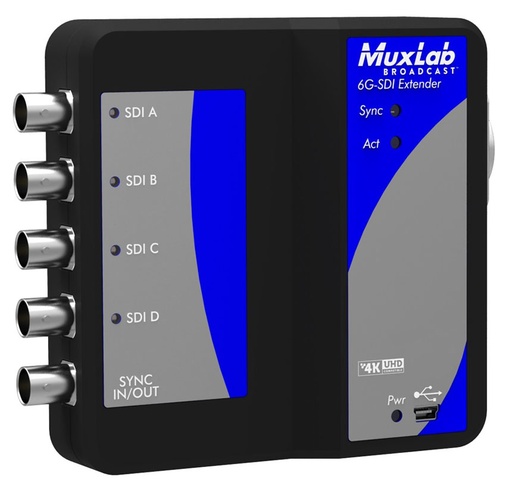 [500730] MuxLab 500730 6G-SDI Extender Over UTP