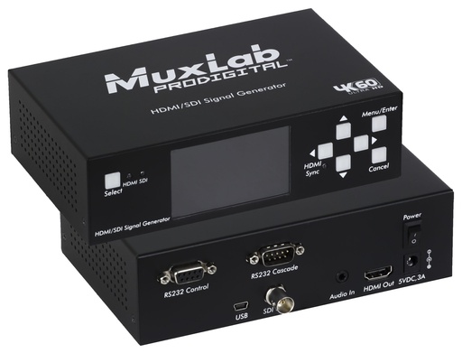 [500830] MuxLab 500830 HDMI 2.0/3G-SDI Signal Generator