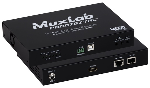 [500760-TX-KVM] MuxLab 500760-TX-KVM HDMI 4K/60 KVM SDVoE Transmitter