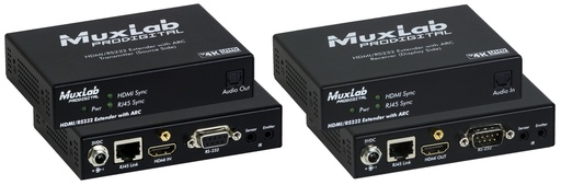 [500458-ARC] MuxLab HDMI Extender Kit with ARC, HDBT, 4K