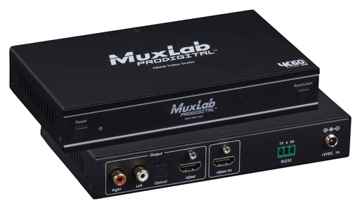 [500438-V2] MuxLab 500438-V2 HDMI skaalain, 4K/60