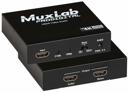 [500433] MuxLab 500433 HDMI skaalain, UHD-4K