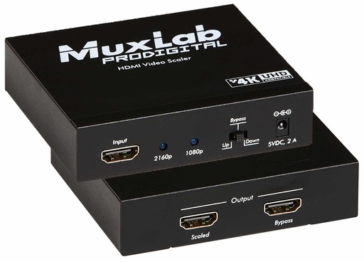[500433] MuxLab HDMI skaalain, UHD-4K