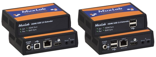 [500457] MuxLab HDMI/USB 2.0 Extender Kit, HDBT, 4K60