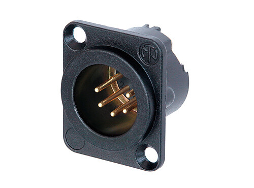 [NC5MD-LX-B] Neutrik NC5MD-LX-B XLR-runkouros