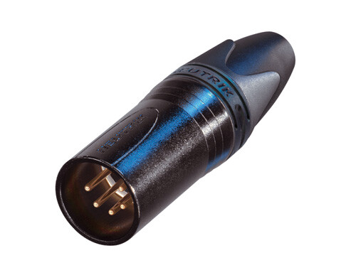 [NC5MXX-B] Neutrik NC5MXX-B XLR-johtouros