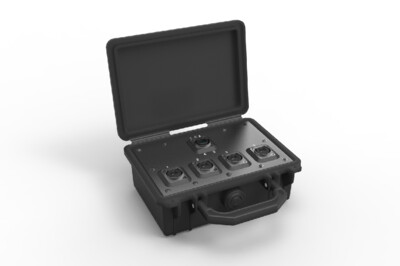 [NO4MBB4D-A] Neutrik opticalCON MM breakout box 1 QUAD-4 DUO