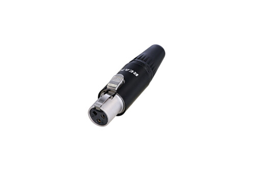 [RT3FC-B] Rean RT3FC-B 3-napainen mini-XLR johtonaarasliitin