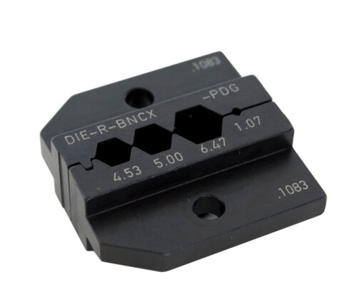 [DIE-R-BNCX-PDG] Neutrik UHD-leuat HX-R-BNC pihtiin (HEX 6,47/5,00)