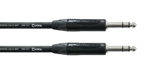 Cordial CPM VV 6,3 mm stereoplug cable