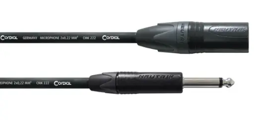 Cordial CPM MP XLR uros/monoplugi kaapeli
