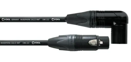 Cordial CPM FMR uros kulma-XLR mikrofonikaapeli